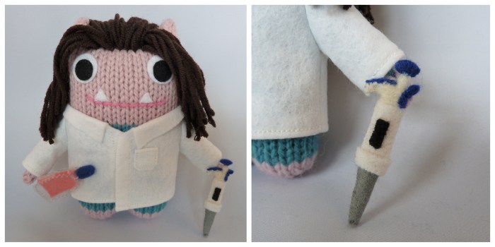 Beastie Size Lab Equipment, Handmade by CrawCrafts Beasties