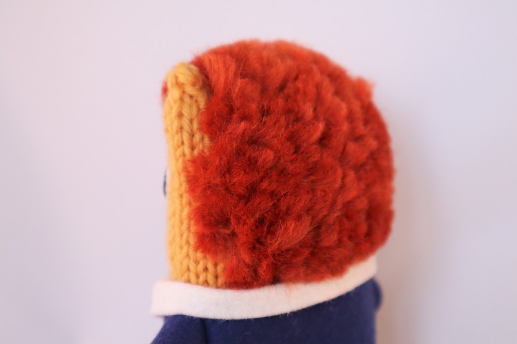 Super-soft Red Beastie Hair - CrawCrafts Beasties