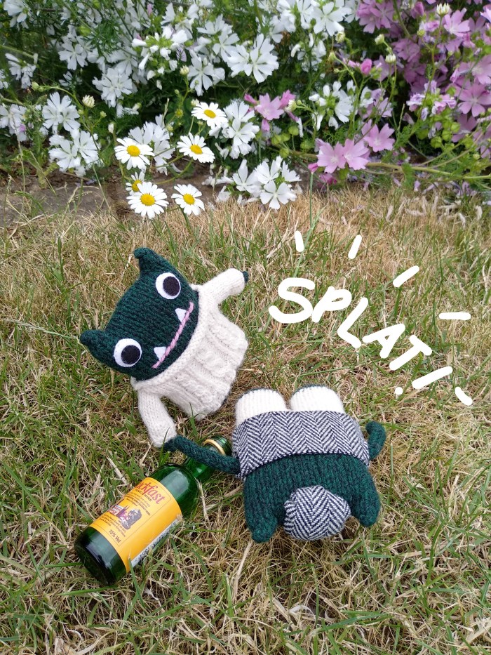 Plunkett Falls For Buckfast - CrawCrafts Beasties