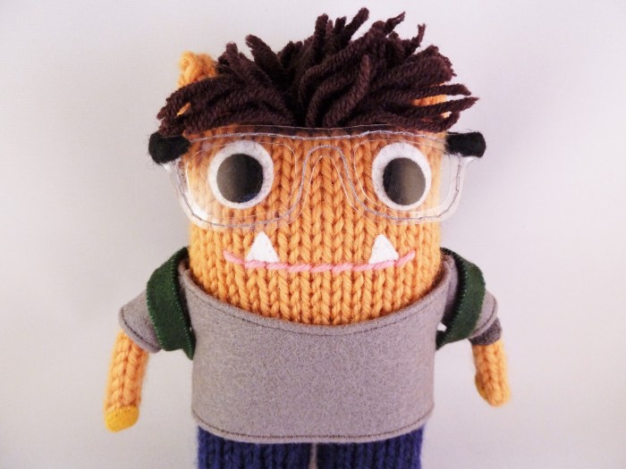 I spy a Backpack! Spencer Beastie, by CrawCrafts Beasties