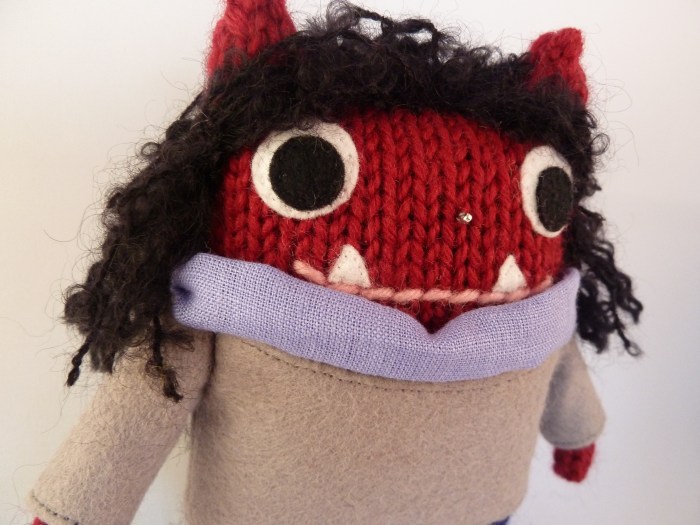 A Contented Beastie - CrawCrafts Beasties