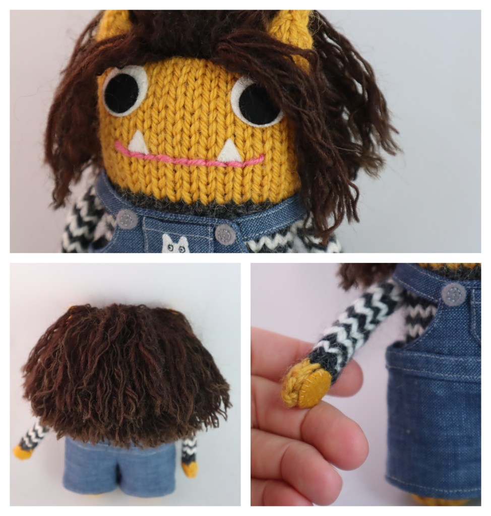 Smile, hair and magic magnetic paws - Commissions by CrawCrafts Beasties