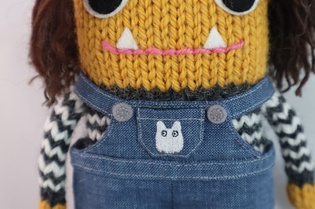 Mini Totoro Embroidery! Commissions by CrawCrafts Beasties