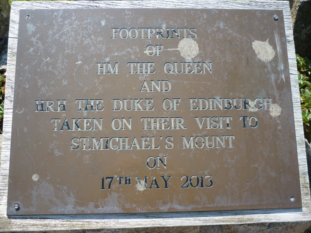 Royal Footprints on St Michael's Mount - H Crawford/CrawCrafts Beasties