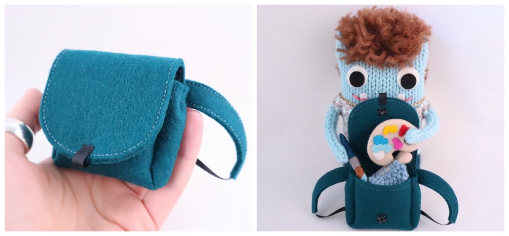 Beastie-sized backpack - CrawCrafts Beasties