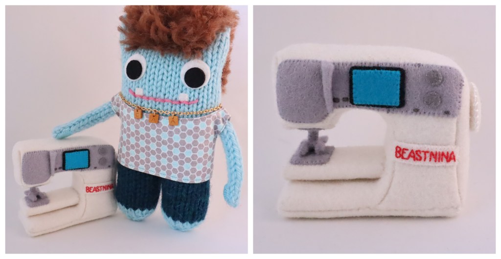 Beastnina Sewing Machine - Bernina for Beasties - CrawCrafts Beasties