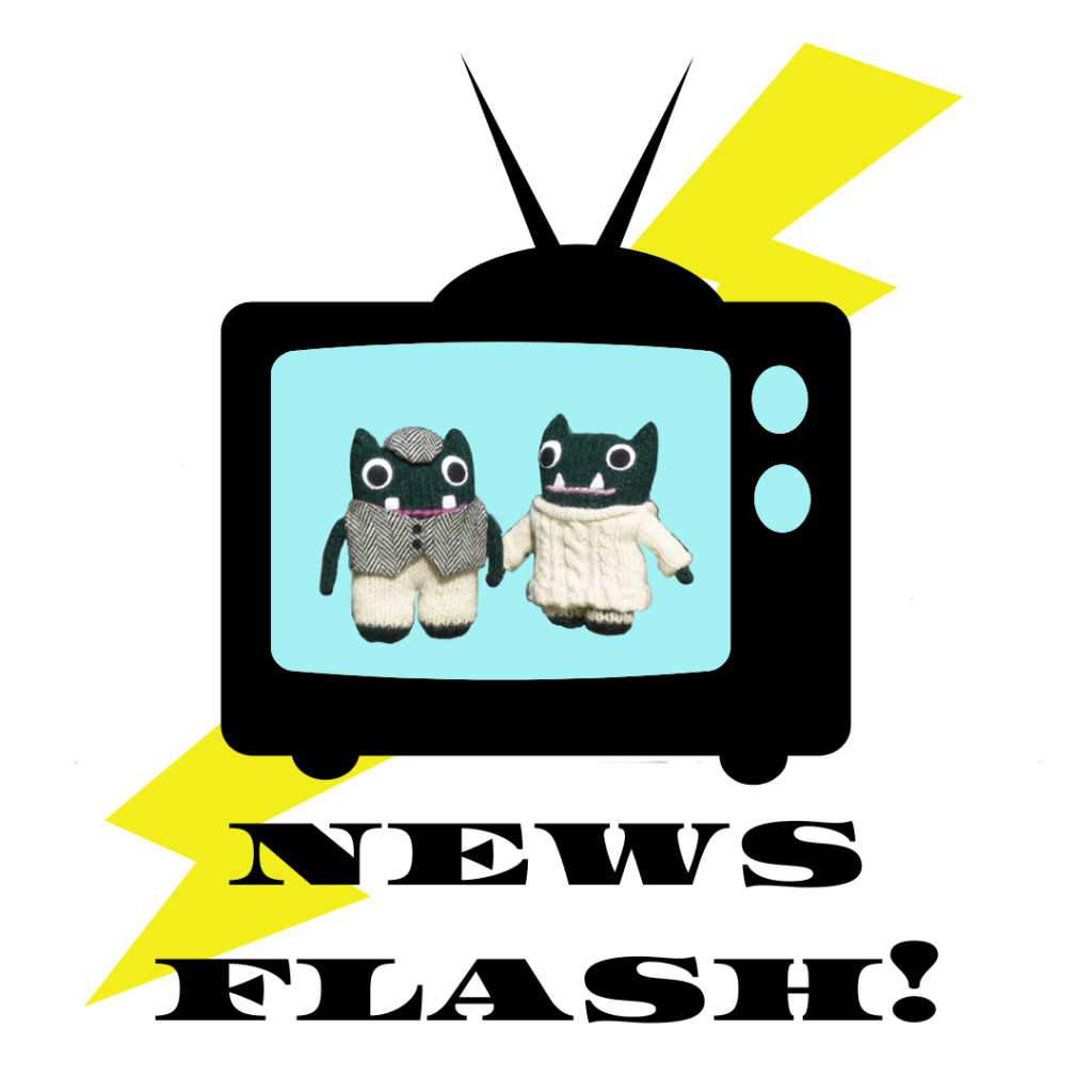 Beastie News Flash Graphic - CrawCrafts Beasties